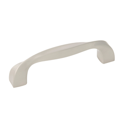 Twist Pull 3-3/4 inch Center to Center Satin Nickel