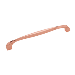 Twist Pull 8-13/16 inch Center to Center Polished Copper