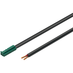 78-3/4 Inch (2000 mm) Loox5 Male Lead Ribbon for 24 V LED Strip Light, Black