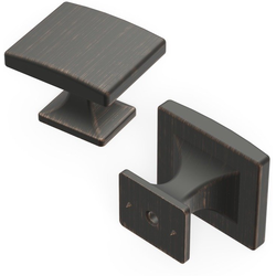 Forge Collection Cabinet Knob 1-7/16" X 1-1/4" Vintage Bronze Finish
