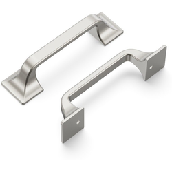 Forge 3 Inch Center to Center Satin Nickel Cabinet Pull