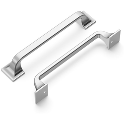 Forge 128 Millimeter Center to Center Chrome Cabinet Pull
