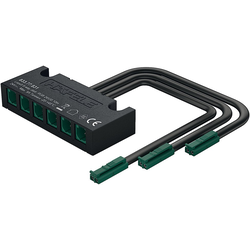 Loox5 6 Way RGB Distributor, 24 V 90 W, Black