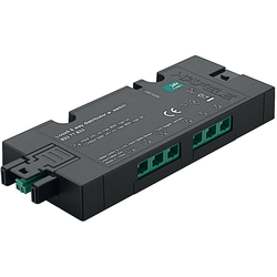  Loox 24V 6-Way Distributor with Switch Function, 90W Capacity, Black