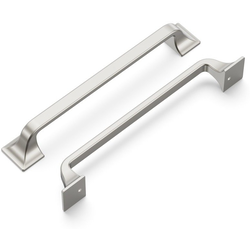Forge 160 Millimeter Center to Center Satin Nickel Cabinet Pull