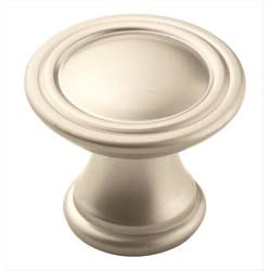 Clearance Sale, Vasari 1-3/16 Inch Diameter Satin Nickel Cabinet Knob
