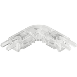 Loox5 Corner Connector for 3/16 Inch 12-24V Monochrome LED Strip Light, 10 Pack
