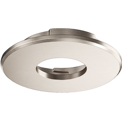 Loox5 LED 2090/3090 Recess Mounted Trim Ring, Round, Stainless steel colored