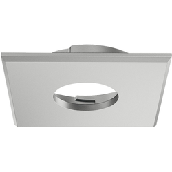 Loox5 LED 2090/3090 Recess Mounted Trim Ring, Square, Silver colored