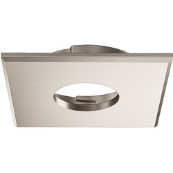 Loox5 LED 2090/3090 Recess Mounted Trim Ring, Square, Stainless steel colored