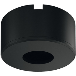 Loox5 LED 2090/3090 Surface Mounted Housing Trim Ring, Round, Black