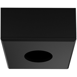 Loox5 LED 2090/3090 Surface Mounted Housing Trim Ring, Square, Black