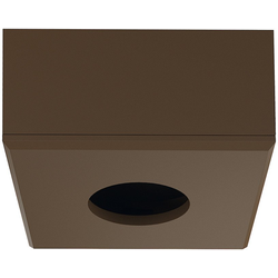 Final Sale, Loox5 LED 2090/3090 Surface Mounted Housing Trim Ring, Square, Brown
