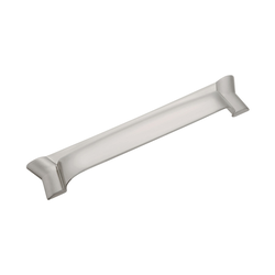 Wisteria 3-3/4 Inch Center to Center Satin Nickel Cabinet Cup Pull