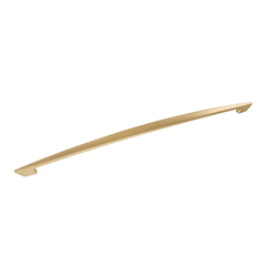 Velocity Appliance Pull 18 inch Center to Center Flat Ultra Brass