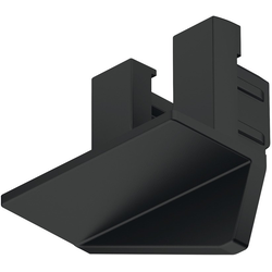Loox5 Profile 1105 End Cap, Black, 10 Pack