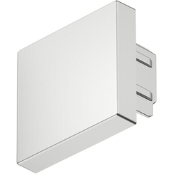 Loox5 Profile 2102 End Cap, Silver colored, 10 Pack