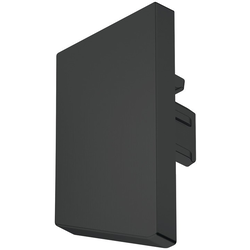 Loox5 Profile 2104 End Cap, Black, 10 Pack