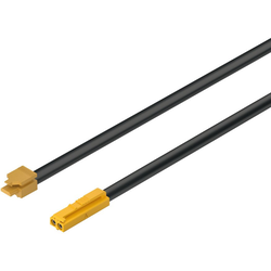 39-3/8 Inch (1000 mm) Loox5 Monochrome (2 Wire) Lead with Snap-In Connector for 12 V LED Strip Light
