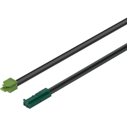 78-3/4 Inch (2000 mm) Loox5 Monochrome (2 Wire) Lead with Snap-In Connector for 24 V LED Strip Light