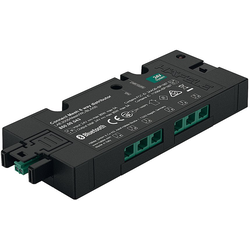 Loox 24V Wireless Mesh 6-Way Distributor with Switch Function, Required for Multi-White, RGB, and Remote Operated Systems, 90W Maximum Load, Black