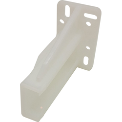 Builders Line Rear Mounting Socket for Euro Drawer Slide, 3 inch, Left Hand (1 piece)