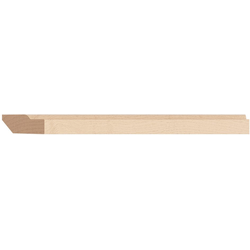 5/8 H x 1-5/8 T x 92 L Inch Slimline Contemporary Light Ready Light Rail Moulding, Hard Maple