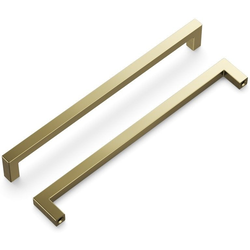 Skylight Pull 8-13/6 inch Center to Center Elusive Golden Nickel