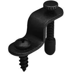 25% OFF Glass Retainer Clip, Black Plastic