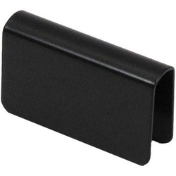 40mm Glass Door Strike, Black