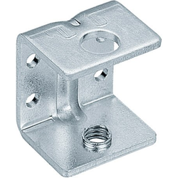 25% OFF 1-1/2 x 1-5/8 Inch Double Angle Bracket for Adjustable Furniture Glide System, Zinc
