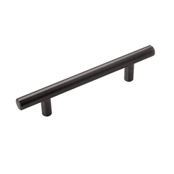 Bar Pull Pull 96MM Center to Center Brushed Black Nickel