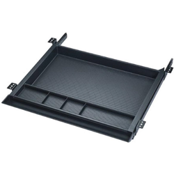 70% OFF Futaba Undermount Pencil Drawer Pull Out with Ball Bearing Slides, 20-7/8 Inch Width x 18-1/2 Inch Depth x 1-7/8 Inch Height, Black