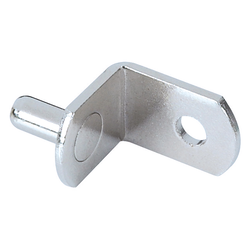 5mm Angle Shelf Pin, Pack of 100, Chrome