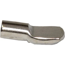 1/4 Inch Spoon Shelf Pin, Pack of 100, Chrome