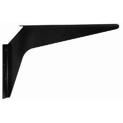  Heavy Duty Workstation-Countertop Bracket, Reversible L/R, 24 Inch D x 18 Inch H, Load Capacity 1000 Pound Per Pair Black