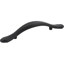 3 Inch Center to Center Gatsby Cabinet Pull, Matte Black