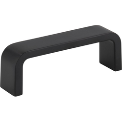 3 Inch Center to Center Asher Cabinet Pull, Matte Black