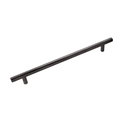 Bar Pull Pull 224MM Center to Center Brushed Black Nickel