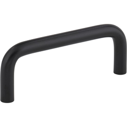 3 Inch Center to Center Torino Cabinet Pull, Matte Black