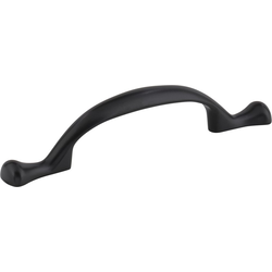 3 Inch Center to Center Merryville Cabinet Pull, Matte Black