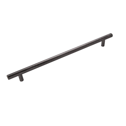 Bar Pull Pull 256MM Center to Center Brushed Black Nickel