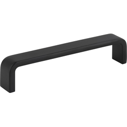 5 Inch (128 mm) Center to Center Asher Cabinet Pull, Matte Black