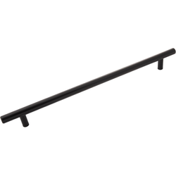 Bar Cabinet Pulls 10-1/6 Inch Center to Center Matte Black Cabinet Pull
