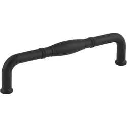 5 Inch (128 mm) Center to Center Durham Cabinet Pull, Matte Black