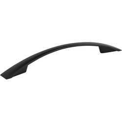 5 Inch (128 mm) Center to Center Regan Cabinet Pull, Matte Black