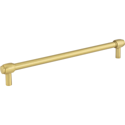 8-13/16 Inch (224 mm) Center to Center Hayworth Cabinet Pull, Brushed Gold