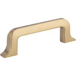 3 Inch Center to Center Callie Cabinet Pull, Satin Bronze