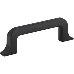 3 Inch Center to Center Callie Cabinet Pull, Matte Black
