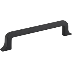 5 Inch (128 mm) Center to Center Callie Cabinet Pull, Matte Black